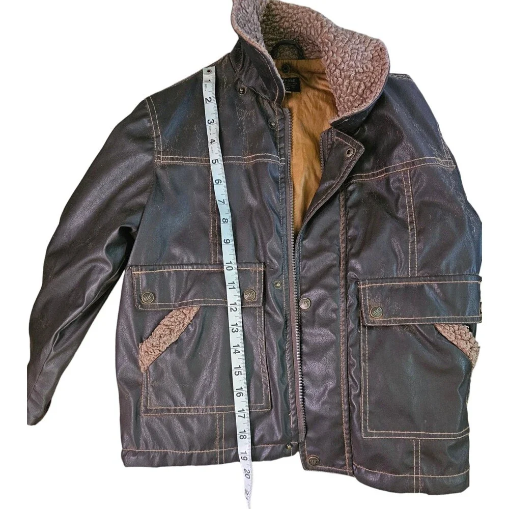 Microbe By Grant Kids Brown Coat Sz 28